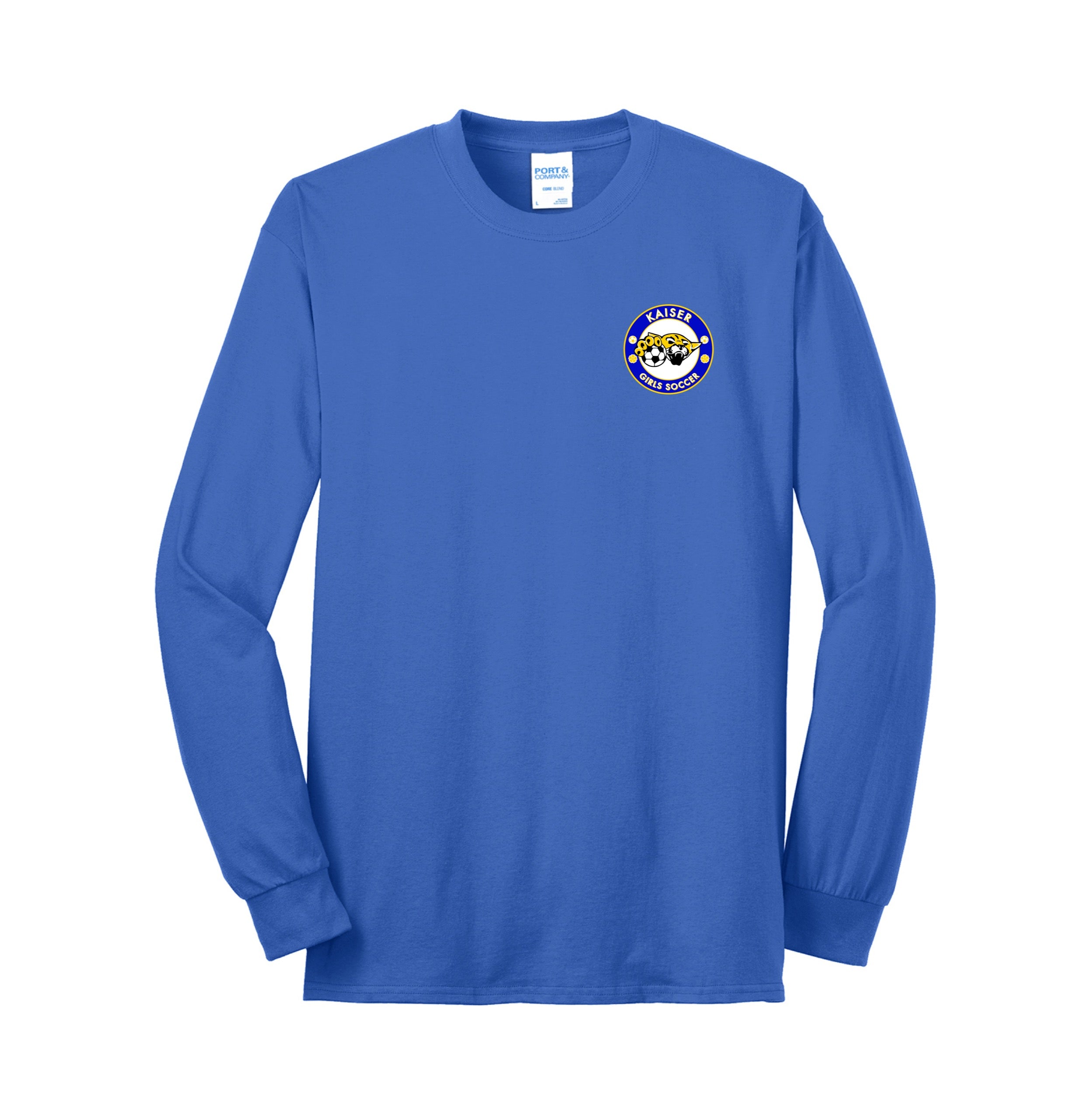 Kaiser Girls Soccer Long Sleeve Tee