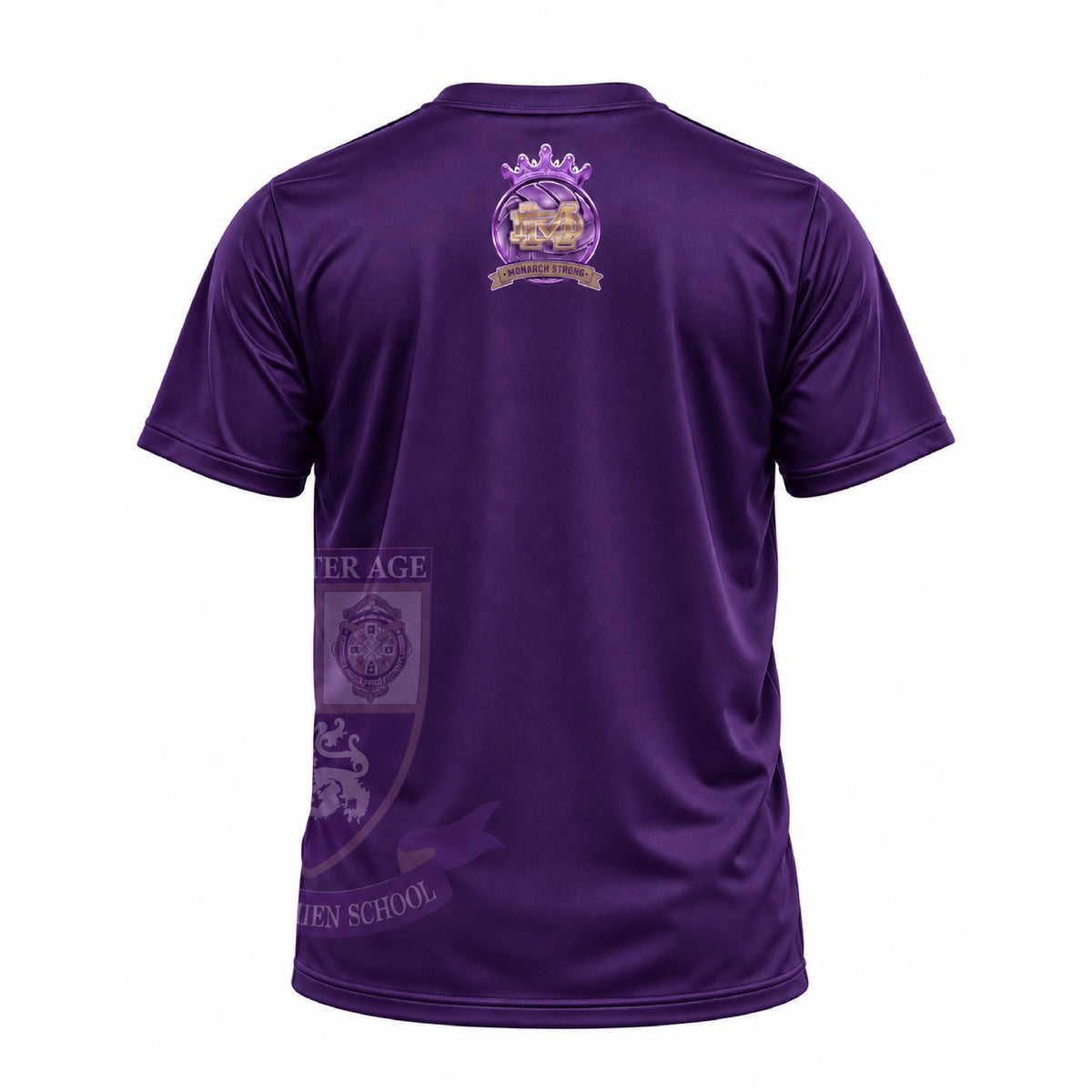 2026 Lady Monarchs Volleyball Booster Tee in Purple