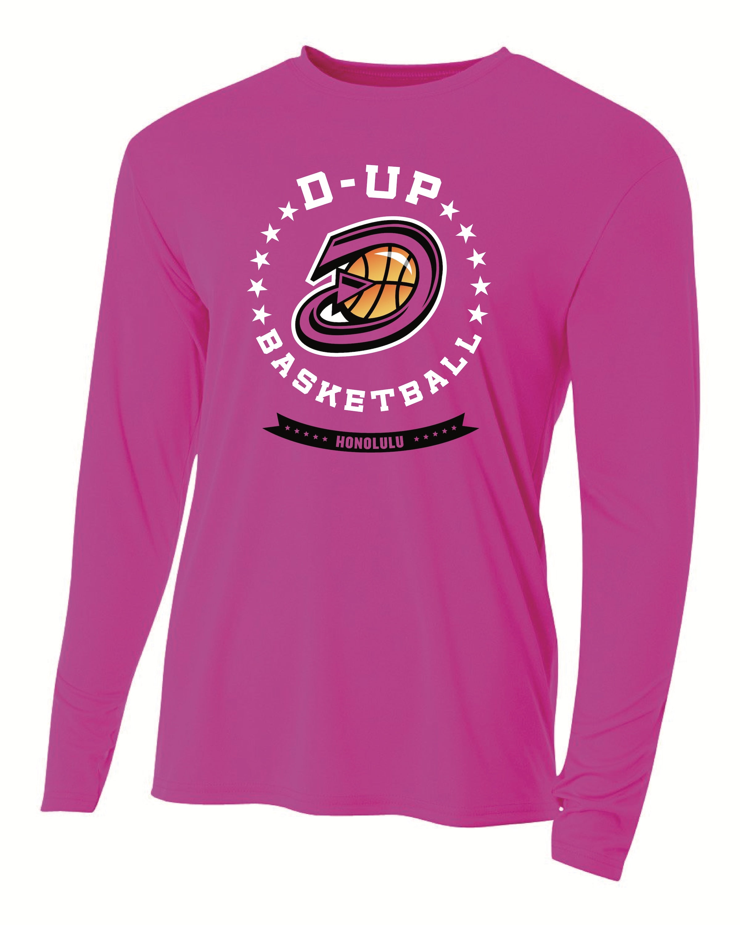 D-UP Hawaii – Long Sleeve Performance Tee