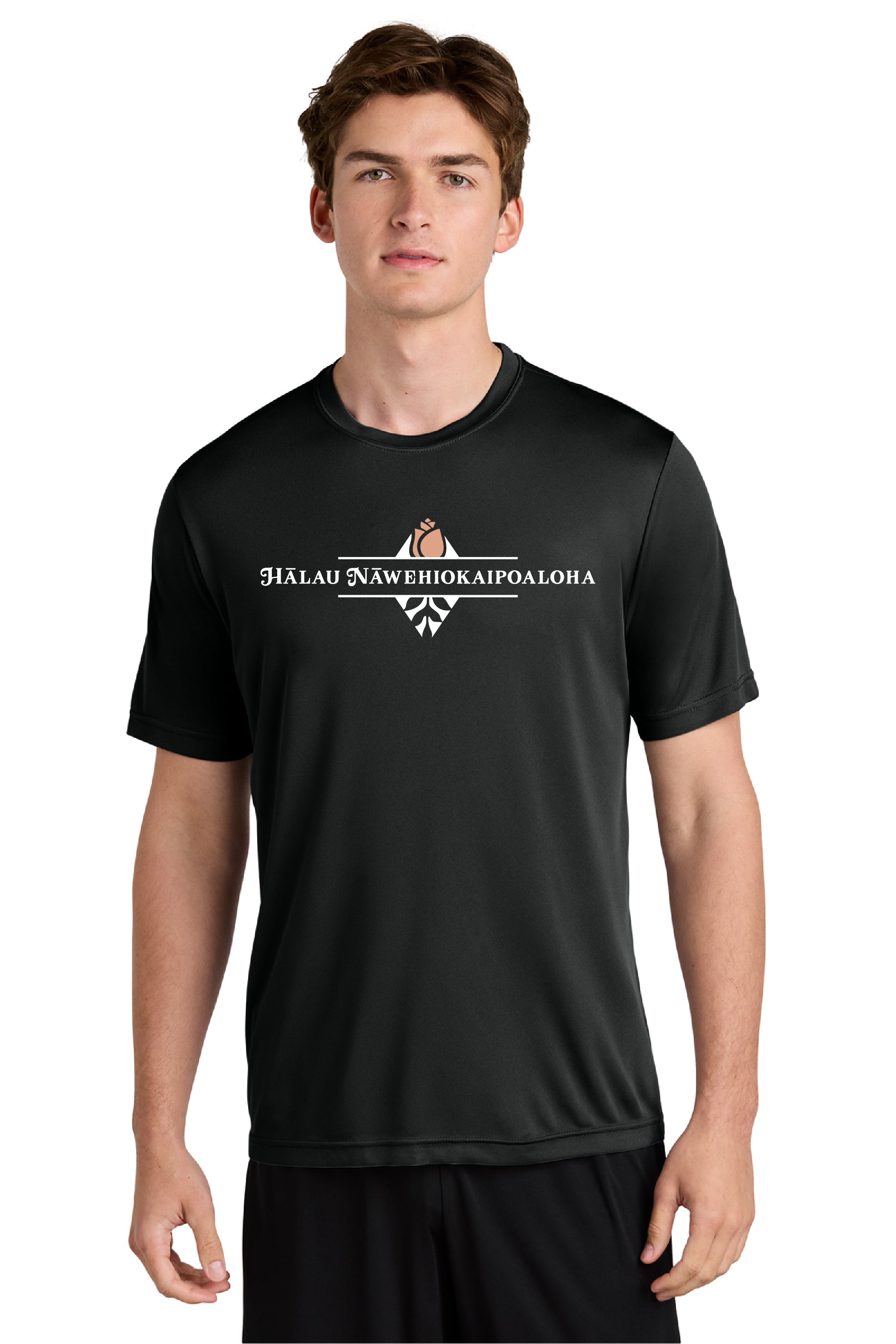 [Halau Nawehiokaipoaloha] Logo Short Sleeve Dri-Fit Tee