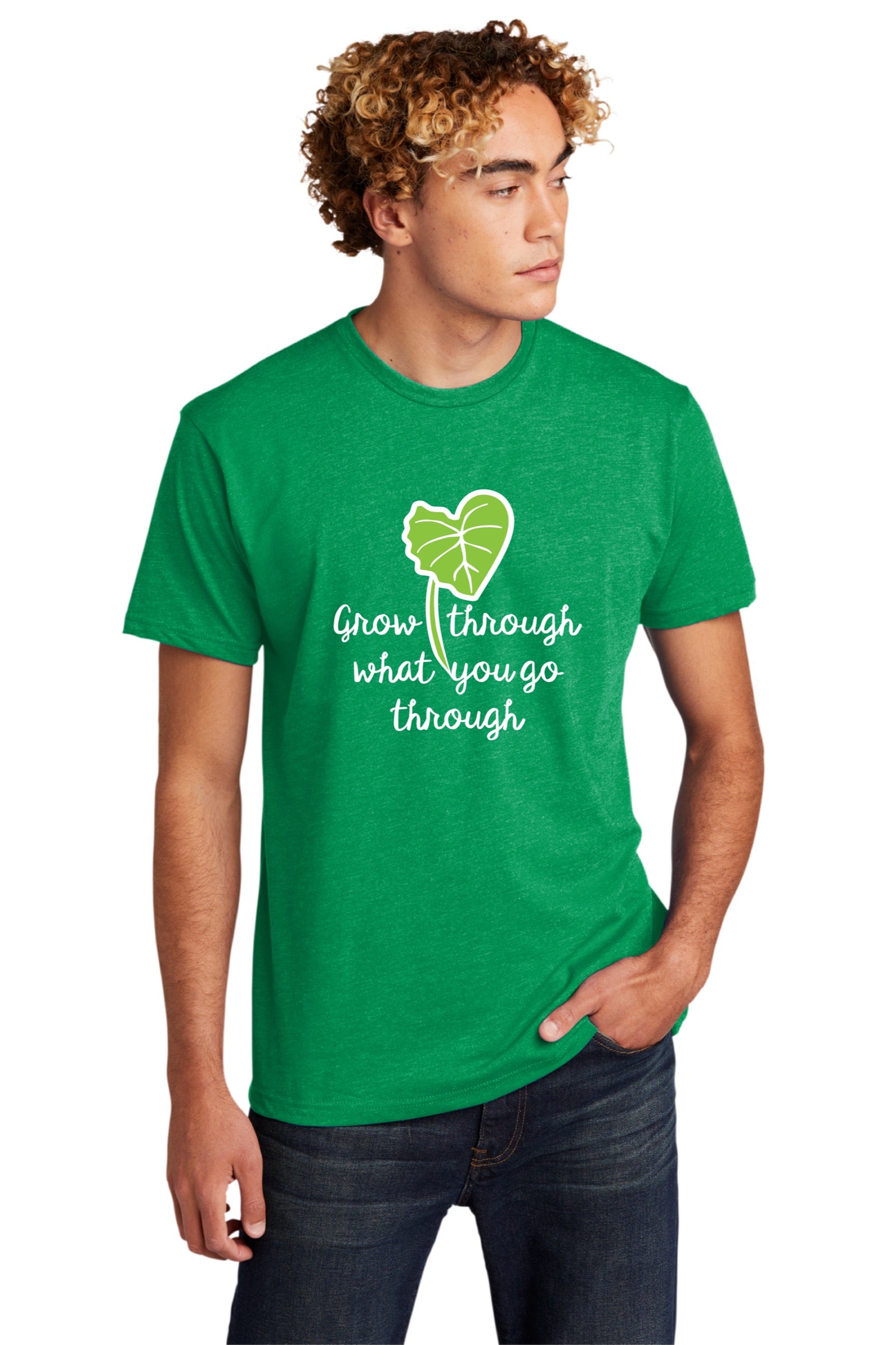 Grow Through Premium Cotton Tee