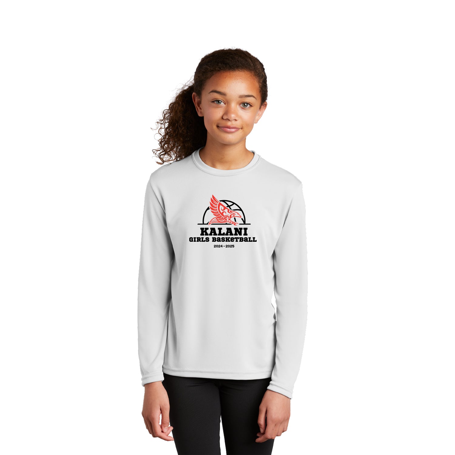 [Kalani Girls B-Ball] 2024 Keiki Long Sleeve Tee