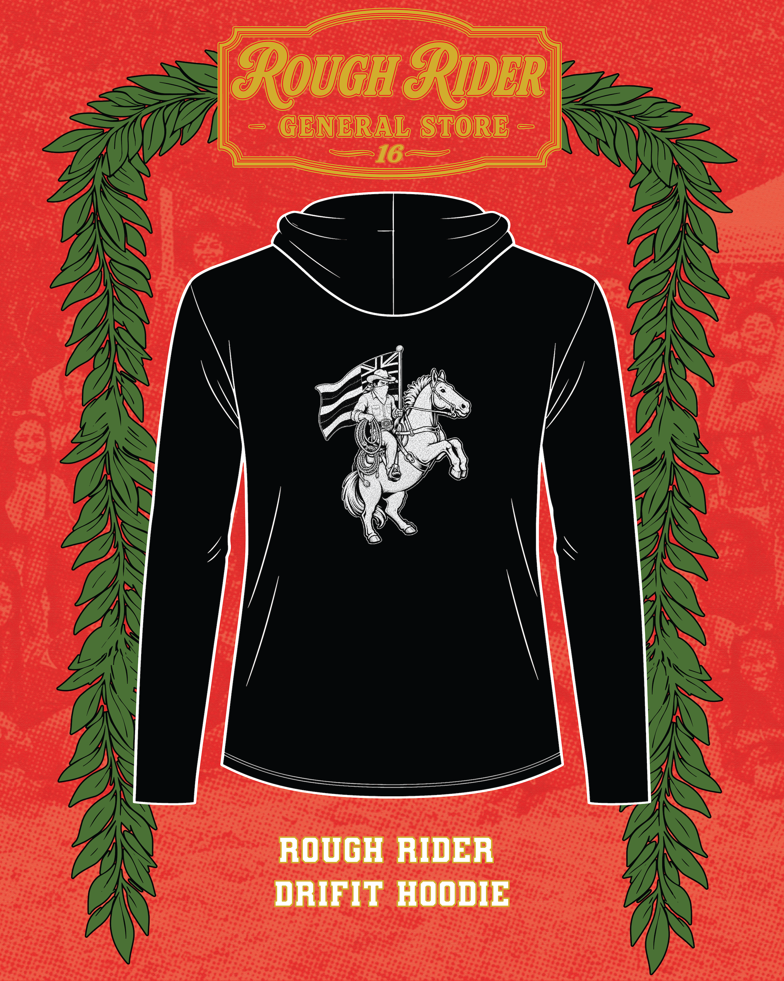 Rough Rider Drifit Long Sleeve