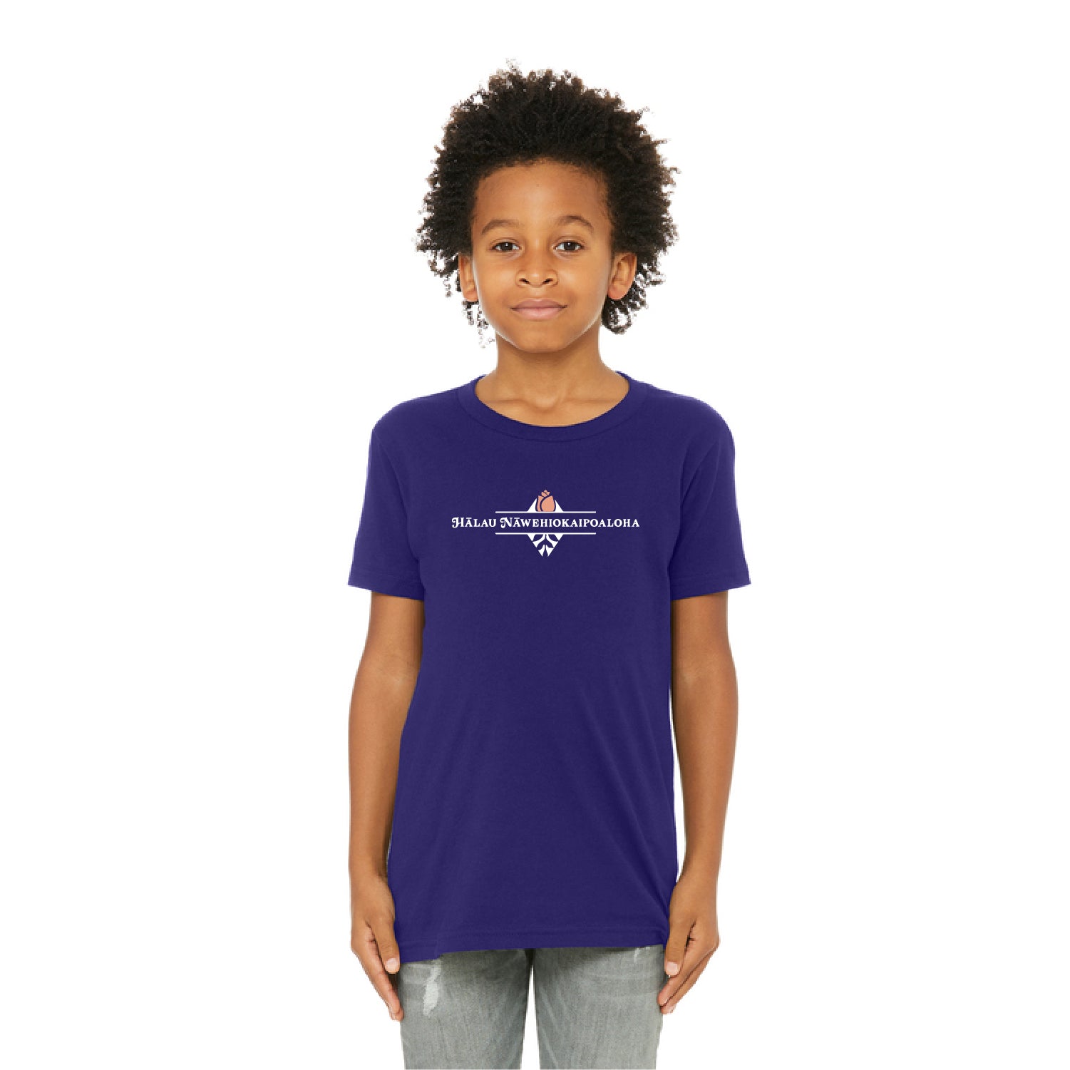 [KAUAI] Hālau Nāwehiokaipoaloha 2026 Cotton Tee - Keiki