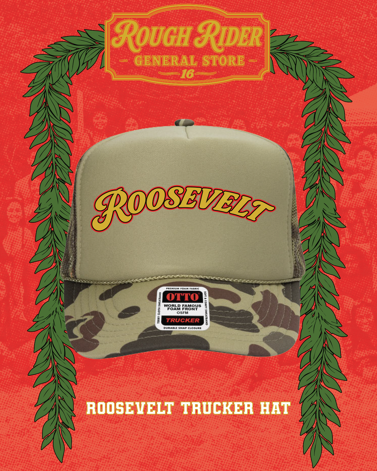 Roosevelt Trucker Hats
